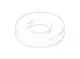 DORNBRACHT-Rosette-fuer-Standauslauf-Waschtisch-ERSATZTEILE-092810112-D-55-x-D-27-3-x-10-mm-Chrom-092810112-00 gallery number 1